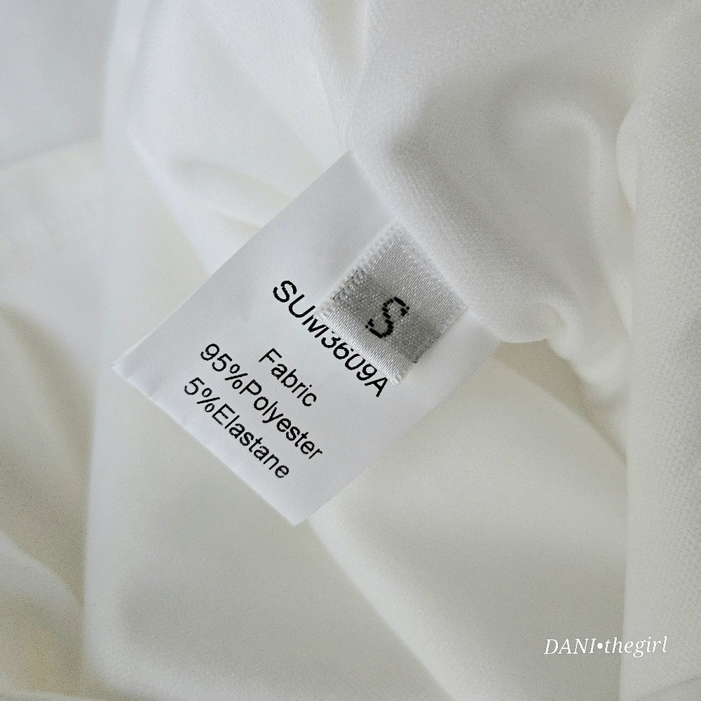 Glossy White Satin Draped Neck Corset Dress - Picture 9 of 10